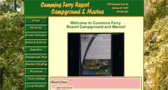 Desktop Screenshot of cumminsferry.com