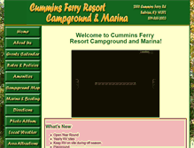 Tablet Screenshot of cumminsferry.com